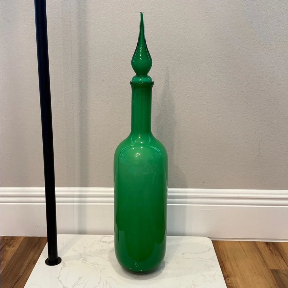 JONATHAN ADLER $248 Green Glass Pop Decanter - Picture 6 of 11